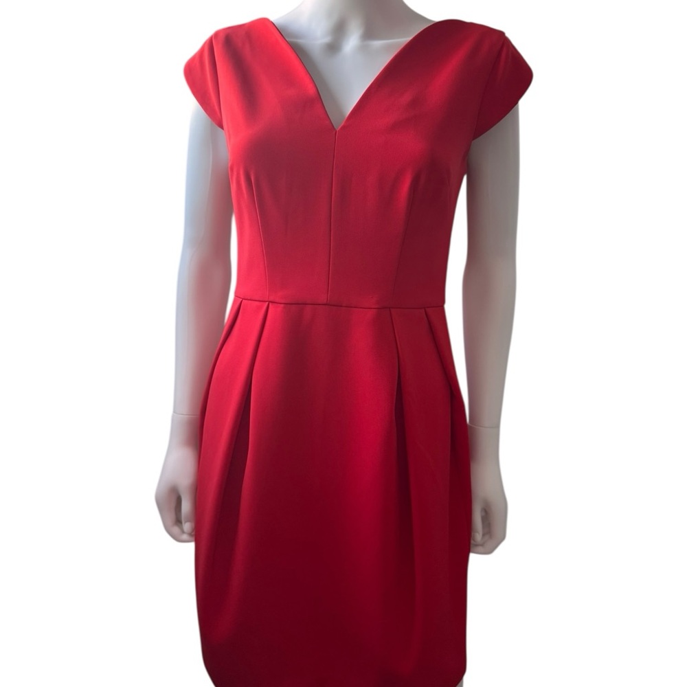 Ivy + Blu V-Neck Midi Dress